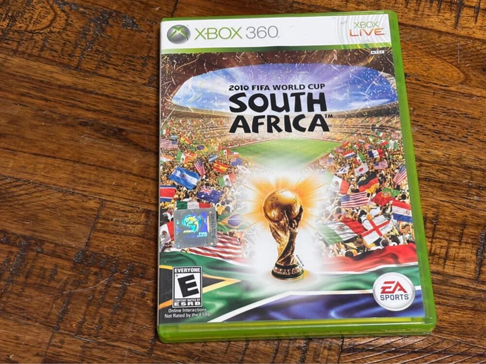 2010 FIFA World Cup South Africa Xbox 360 - Case, Disc & Manual